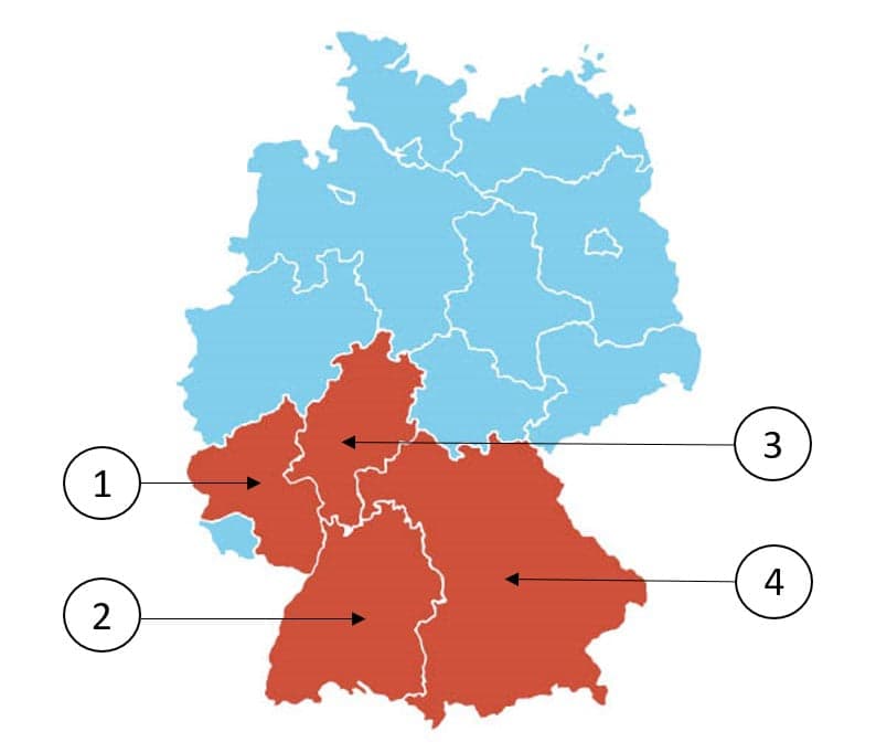 Welches Bundesland ist Baden-Württemberg?