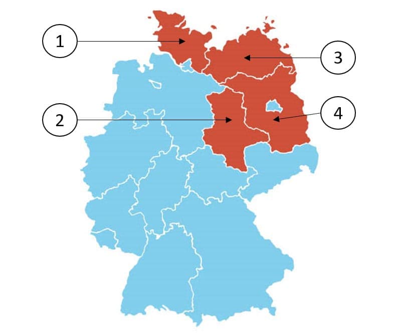Welches Bundesland ist Mecklenburg-Vorpommern?