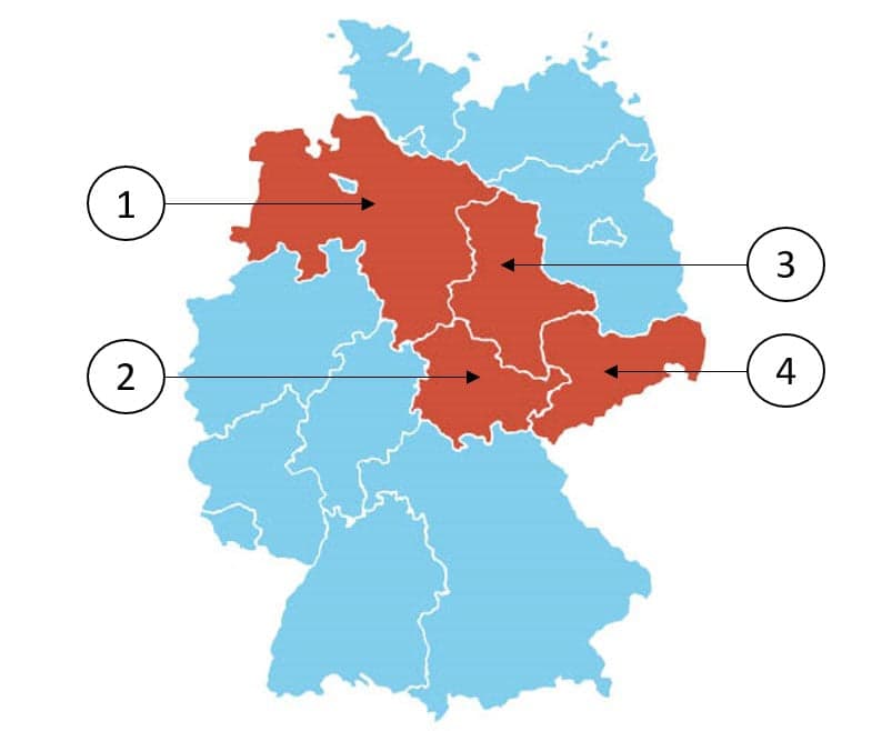 Welches Bundesland ist Sachsen?