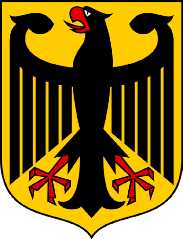 Welches ist das Wappen der Bundesrepublik Deutschland? — A